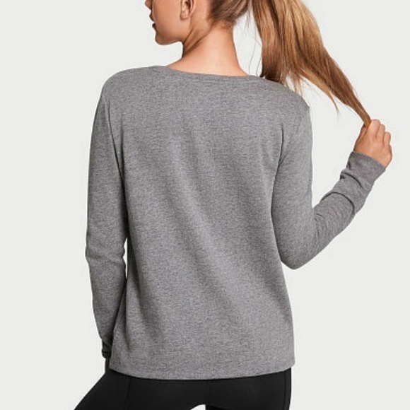 Victorias Secret Sport Sweatshirt Fleece Pullover - Picture 3 of 8